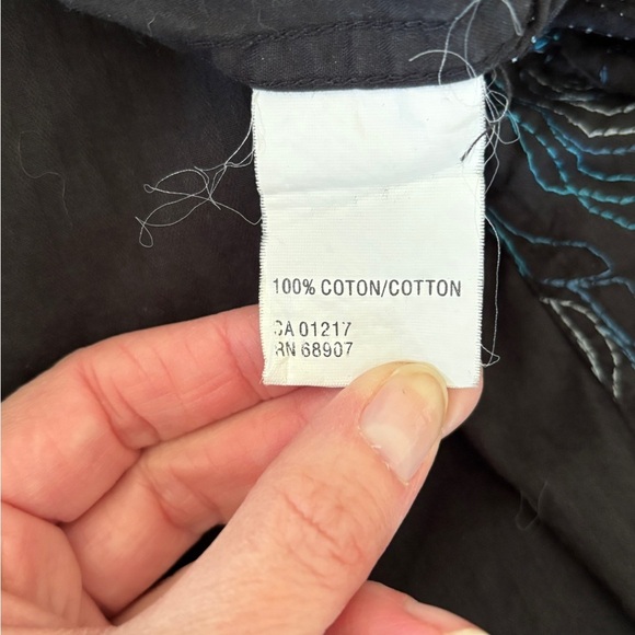 Le Chateau Women's Size‎ Large Button Down Embroidered Western Cowgirl Aesthetic - Picture 13 of 14